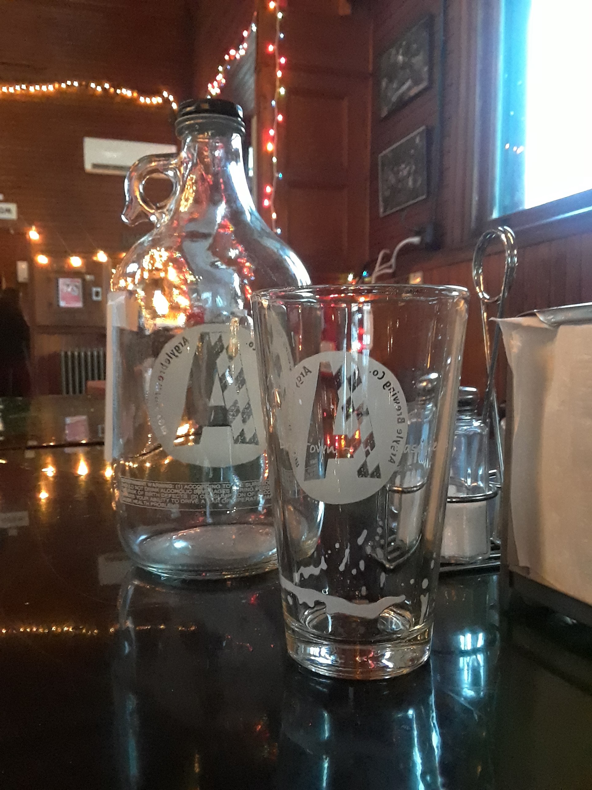 The Argyle Brewery took over the Cambridge Railway Depot. Washington County, NY. Dec 2018