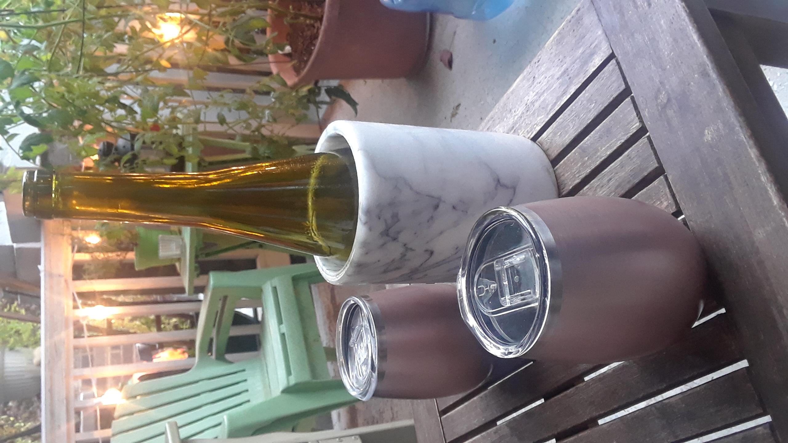 Porch at Dusk, October 2020